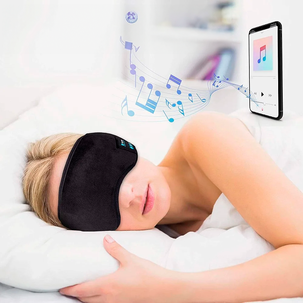 Noise-Canceling Bluetooth Sleep Mask EasySleeping