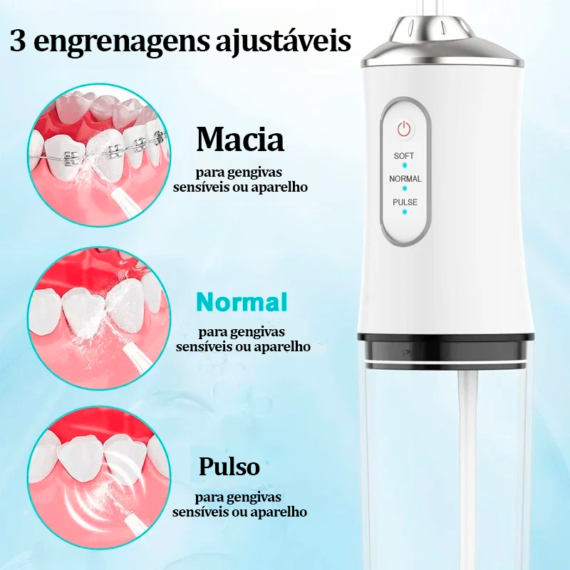 BrilhoJet Portable Oral Irrigator