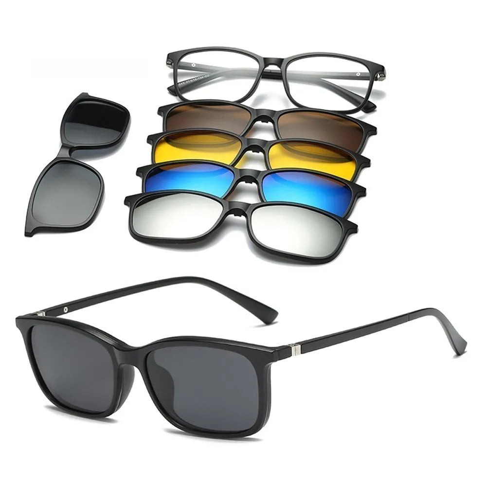 Magnetic 5-in-1 Sunglasses