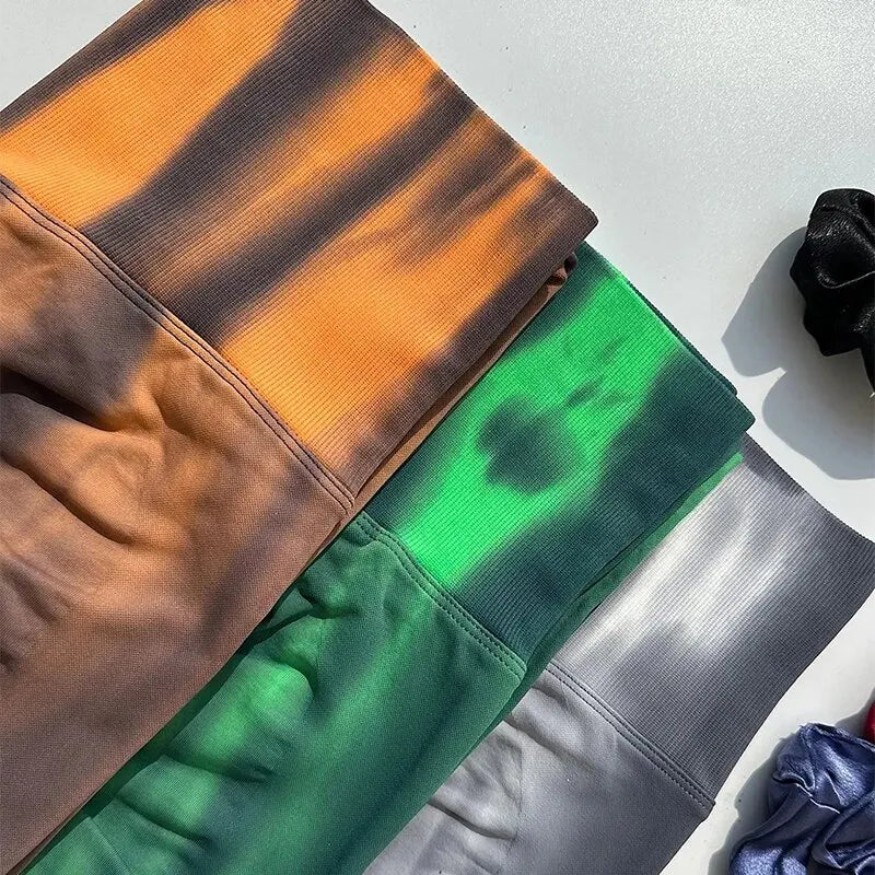 Seamless Gradient 3D Leggings