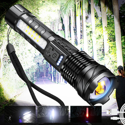 Laser Titanium Flashlight