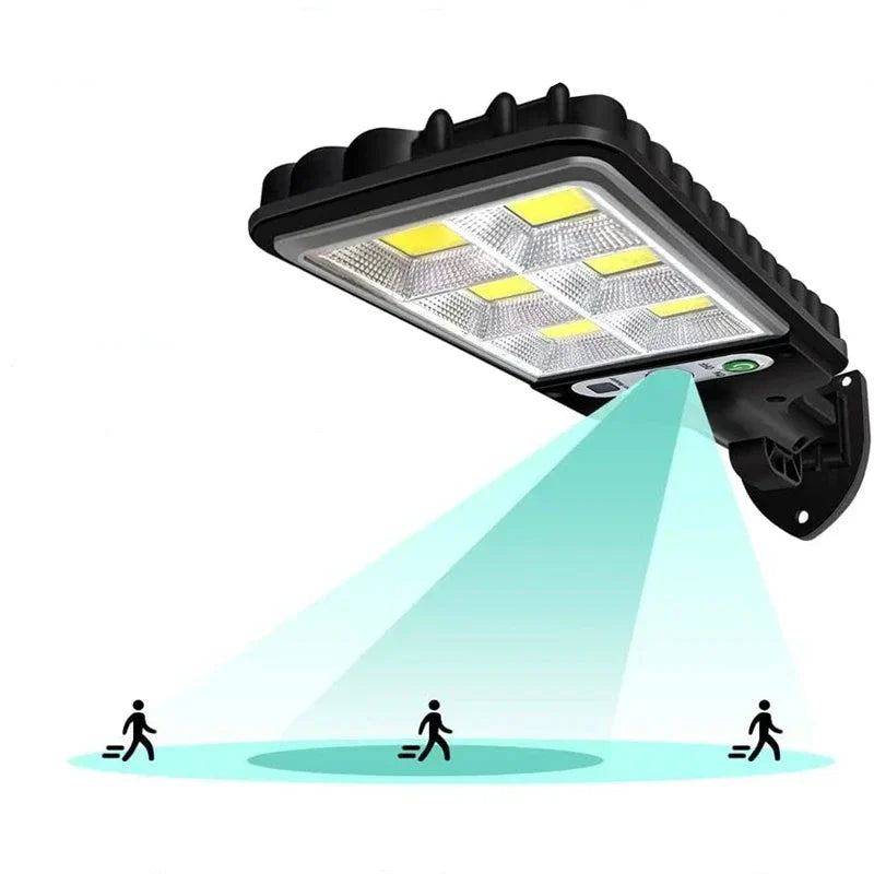 Solar Floodlight Kit 6000 Lumens with Motion Sensor - Buy 1 Get 4