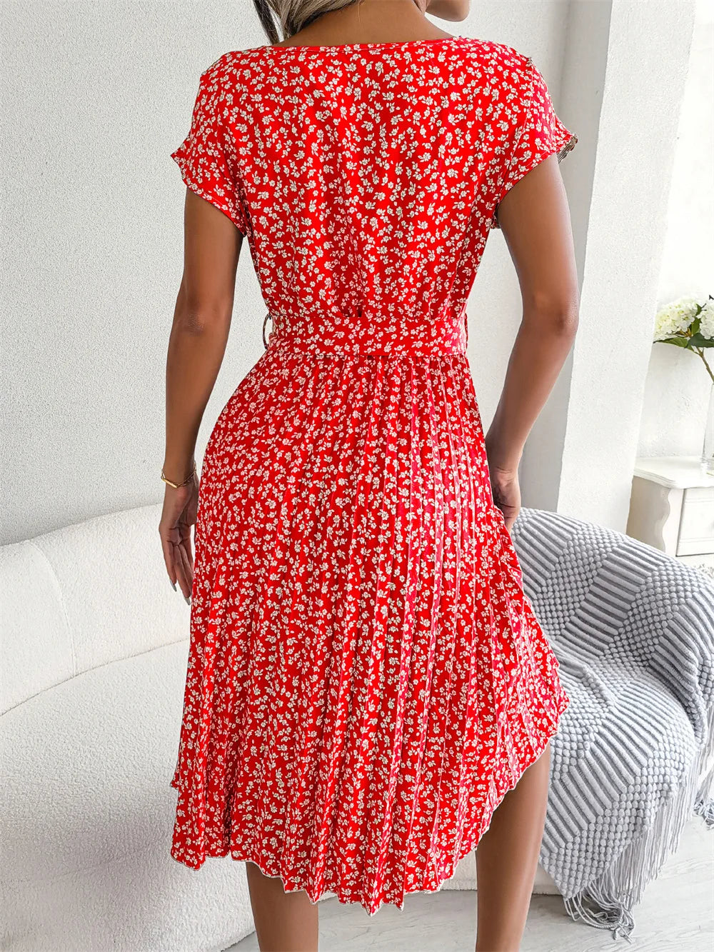 Elegant Floral Dress