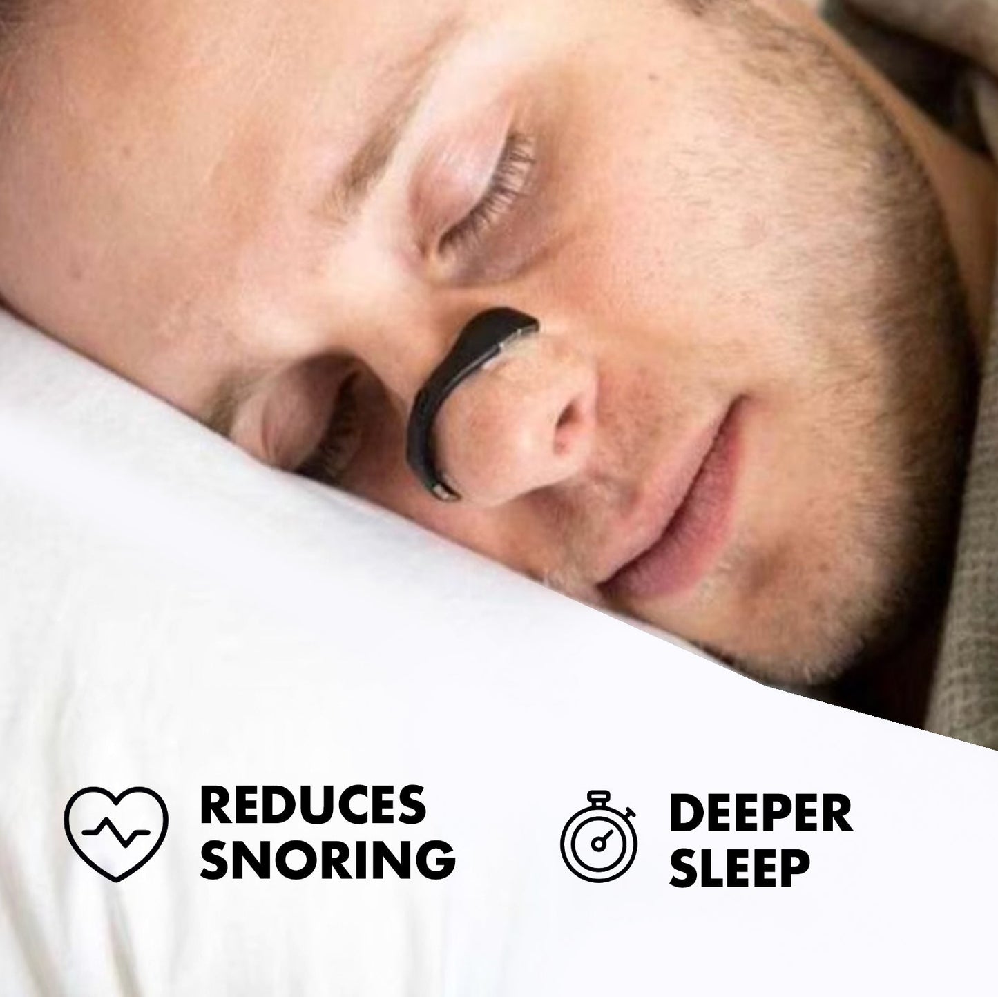 Nose Clip - for easy breathing.